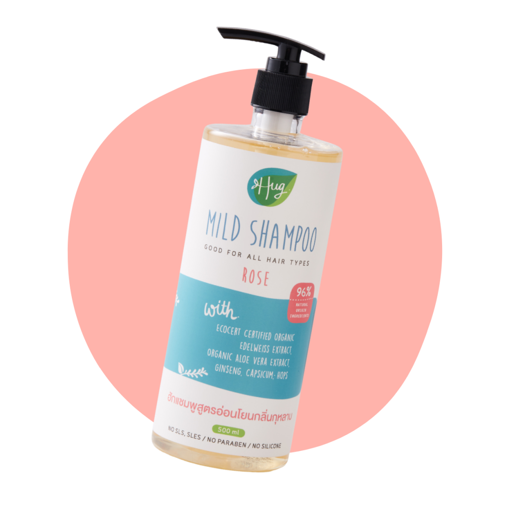 hug sp rose 500ml Hug Organic ฮัก ออร์แกนิค