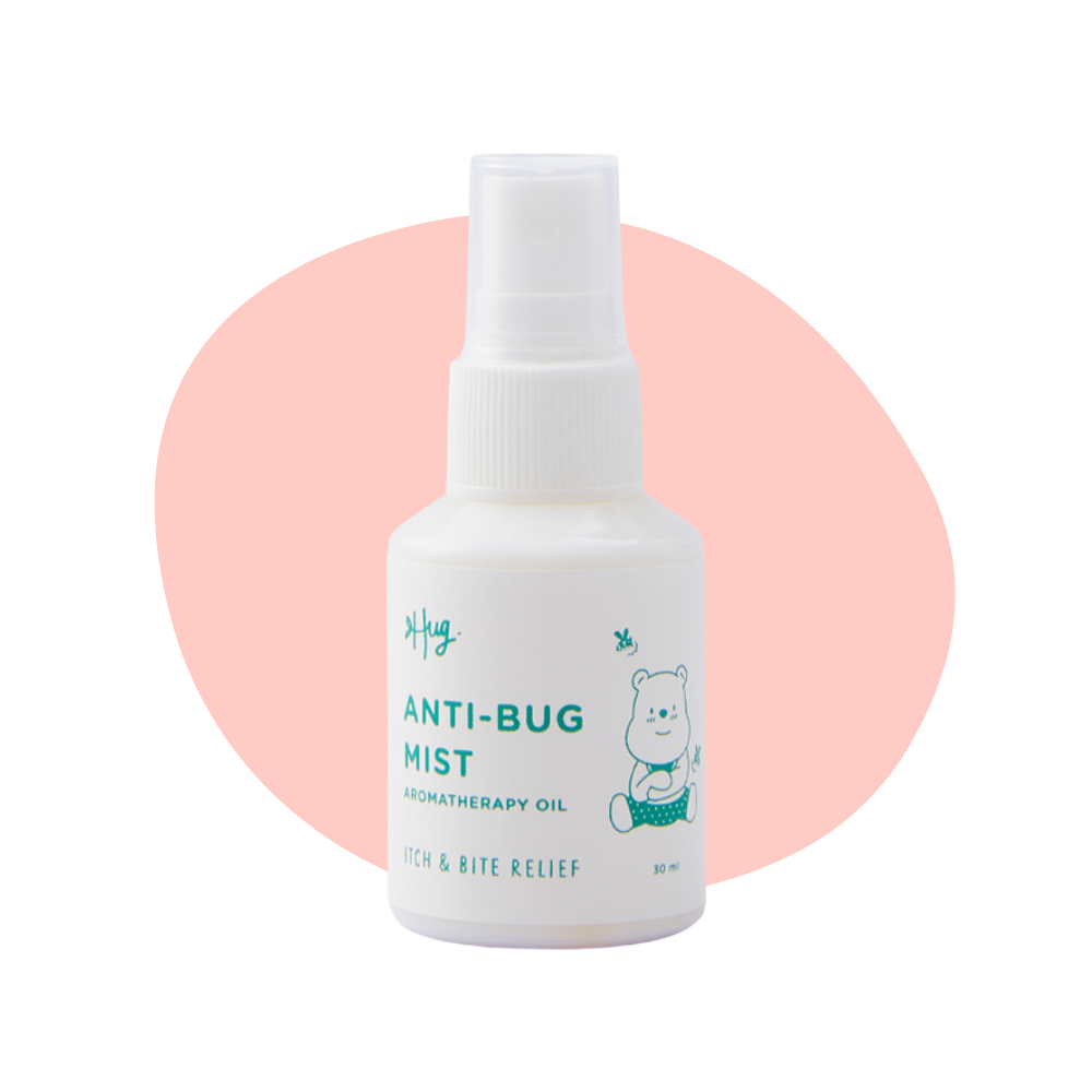 hug antibugmist Hug Organic ฮัก ออร์แกนิค สเปรย์น้ำมันกันยุงธรรมชาติ 100%